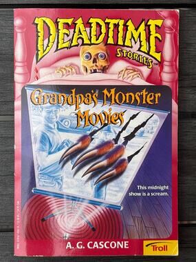 Deadtime Stories #10 Grandpa's Monster Movies by A. G. Cascone 1997 Vtg 1st ed